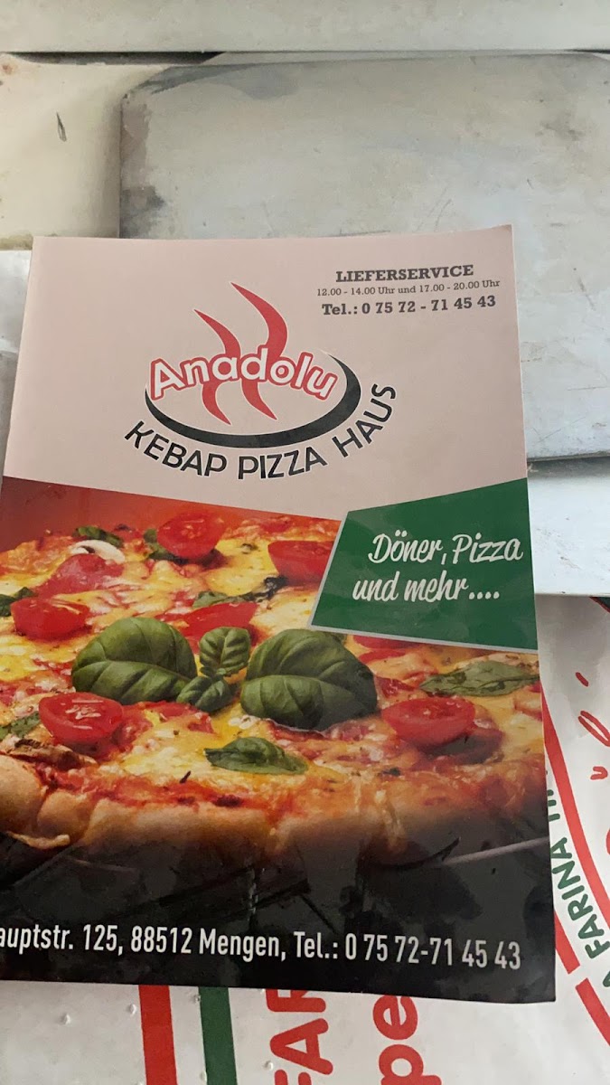 Menu Anadolu Kebab Pizza Haus-5